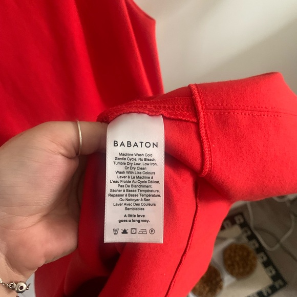 Stunning true red body-con Babaton Artizia dress! Perfect condition. - Picture 5 of 8